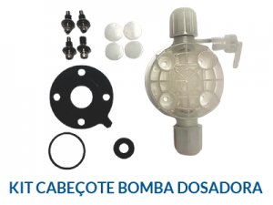 Kit cabecote bomba dosadora